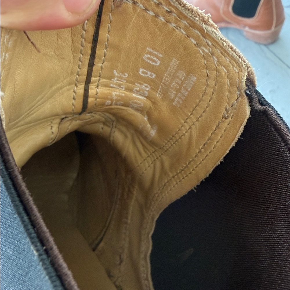 Red wing vibram Brown Leather Chelsea Boots 10 B - Picture 6 of 9
